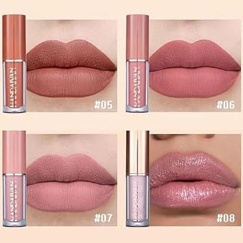 Lipstick Set of 12 Matte Velvet Mini Liquid Lipstick Set for Women ( Multicolor)