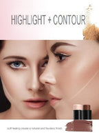Professional Highlighter And Contour Stick, Multicolor